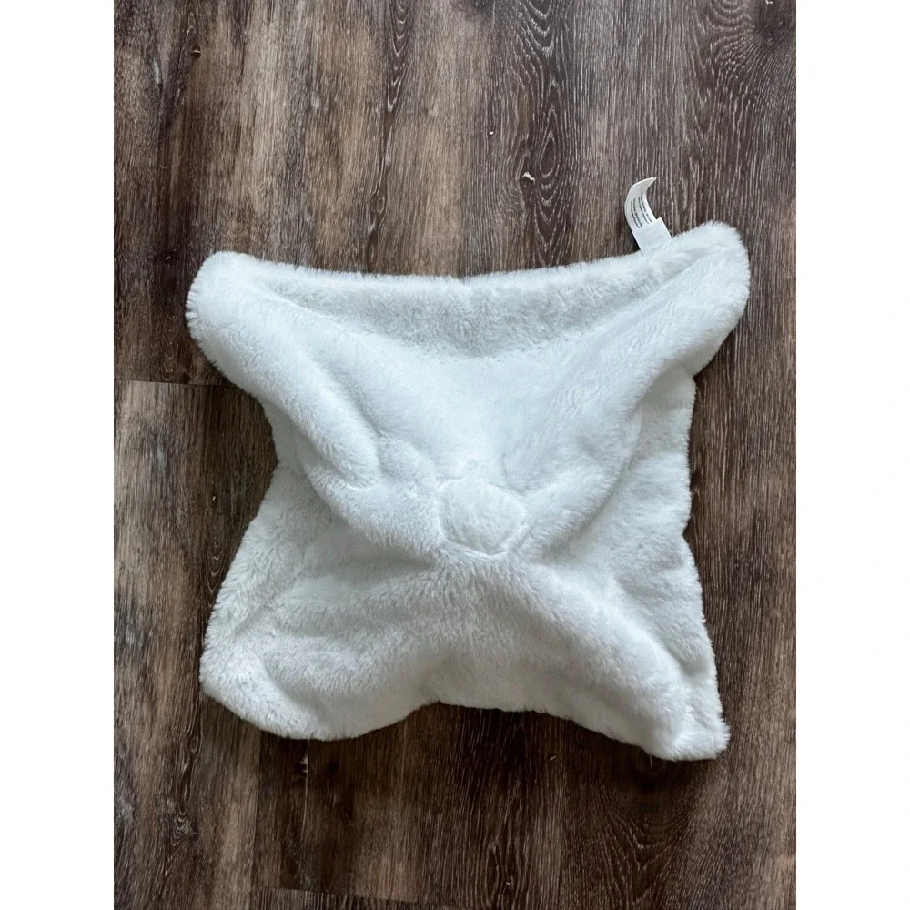 Dream Gro Mushroom Baby Security Blanket Buddy Brown Cream Soft Lovey NEW